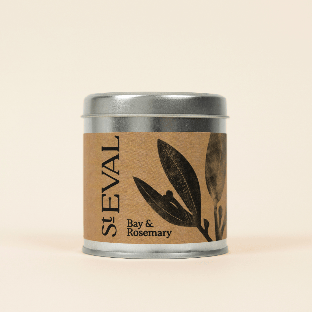 Bay & Rosemary Scented Tin Candle - Smallhill Furniture Co.