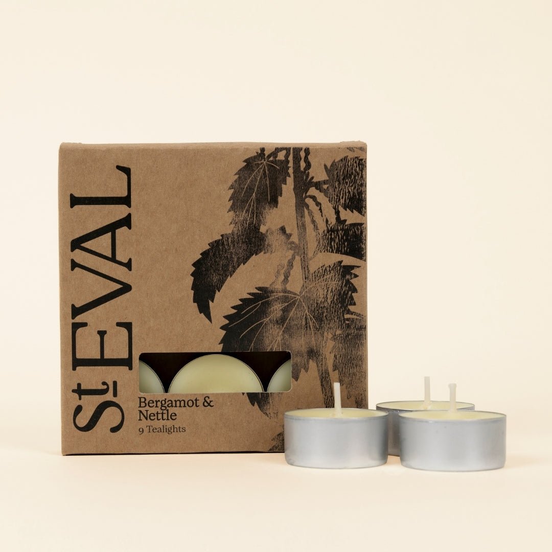 Bergamot & Nettle Scented Tealights - Smallhill Furniture Co.