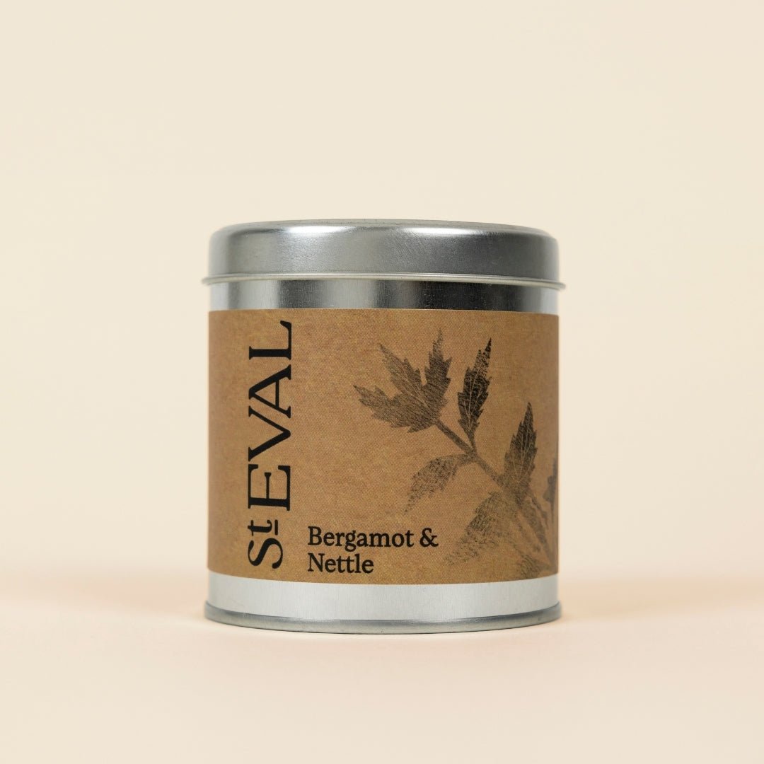 Bergamot & Nettle Scented Tin Candle - Smallhill Furniture Co.