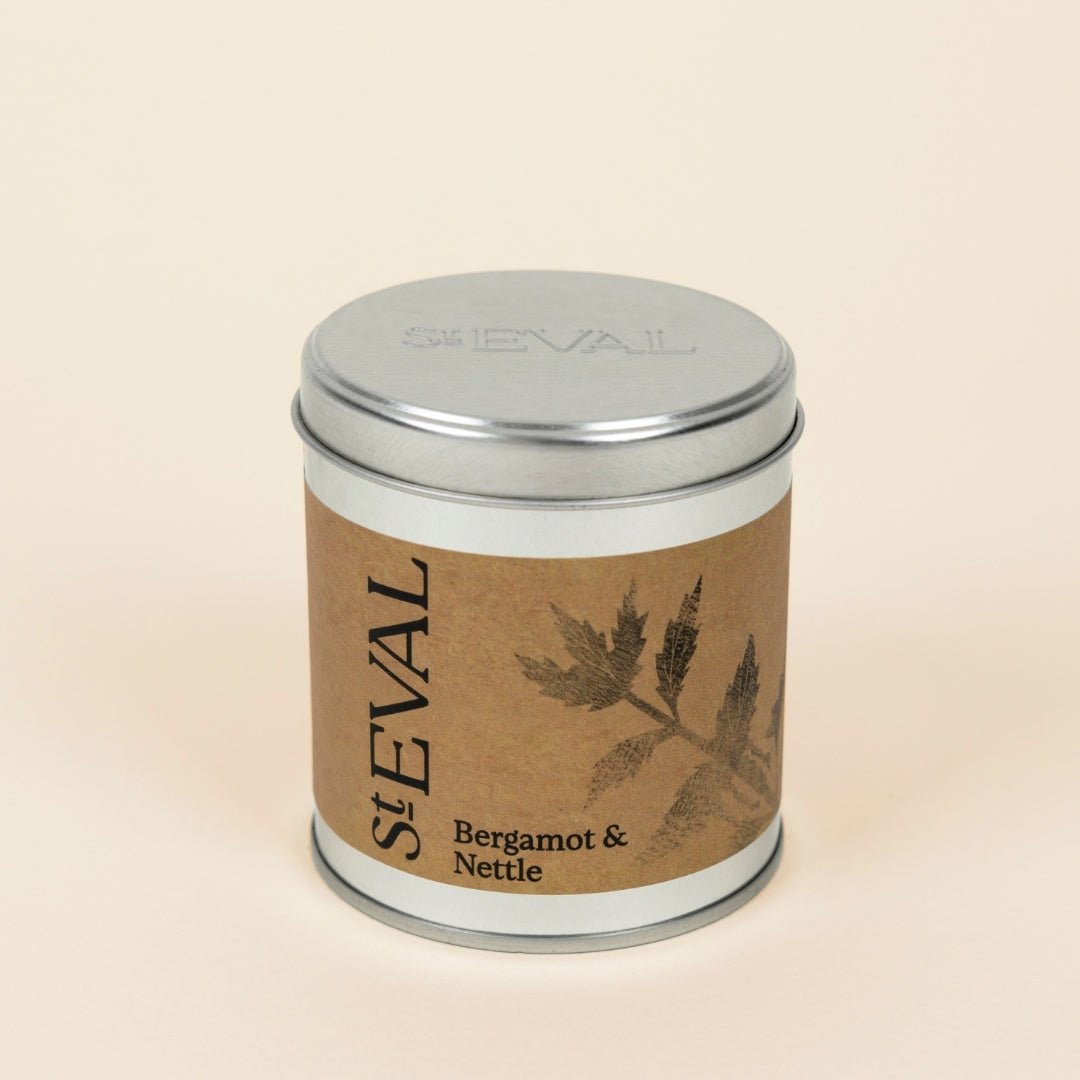 Bergamot & Nettle Scented Tin Candle - Smallhill Furniture Co.