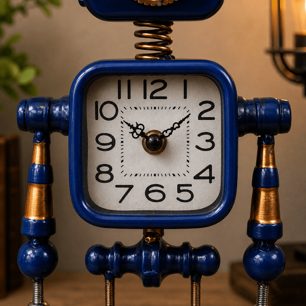 Blue Robot Clock - Smallhill Furniture Co.