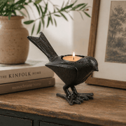 Cast Iron Bird Candle Holder - Smallhill Furniture Co.