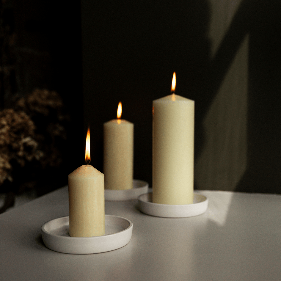 Church 2" x 4" Pillar Candle - Smallhill Furniture Co.