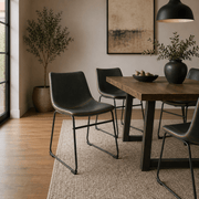 Cooper Dining Chair Grey - Set of 2 - Smallhill Furniture Co.