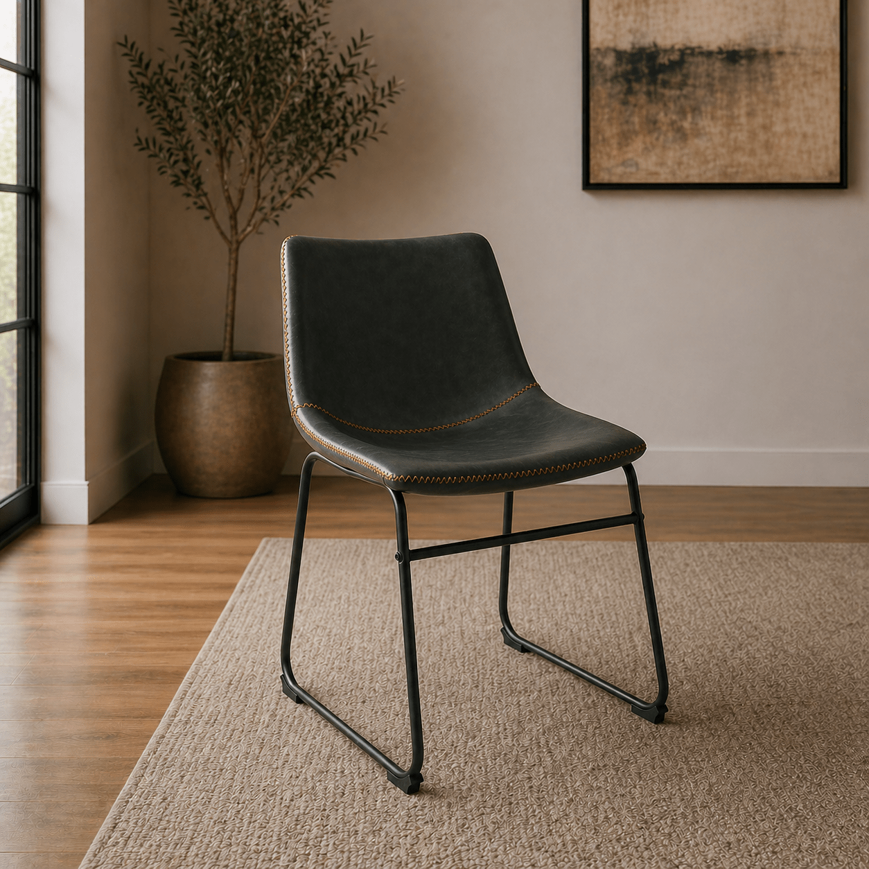 Cooper Dining Chair Grey - Set of 2 - Smallhill Furniture Co.