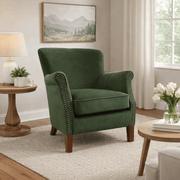 Cromarty Armchair In Forest Green - Smallhill Furniture Co.