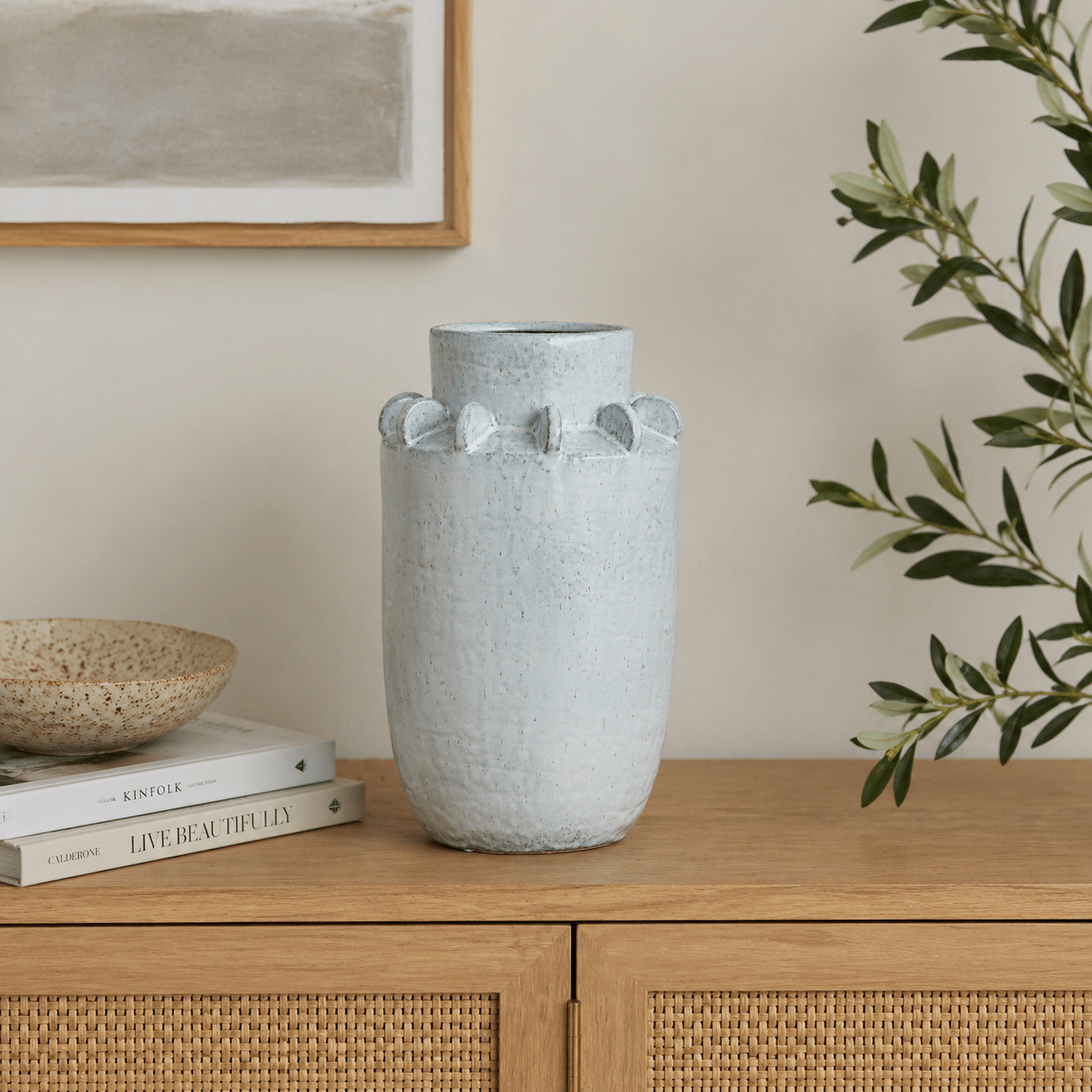 Dara Large Hydria Vase - Smallhill Furniture Co.