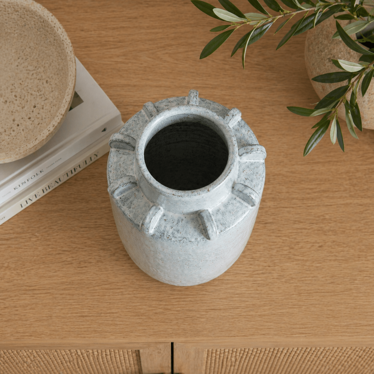 Dara Large Hydria Vase - Smallhill Furniture Co.
