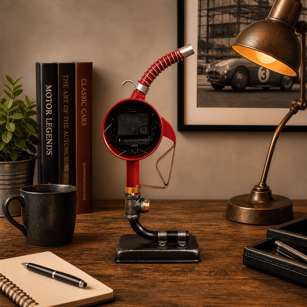 Gas Pump Clock - Smallhill Furniture Co.