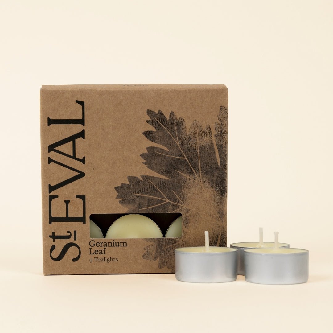 Geranium Leaf Scented Tealights - Smallhill Furniture Co.
