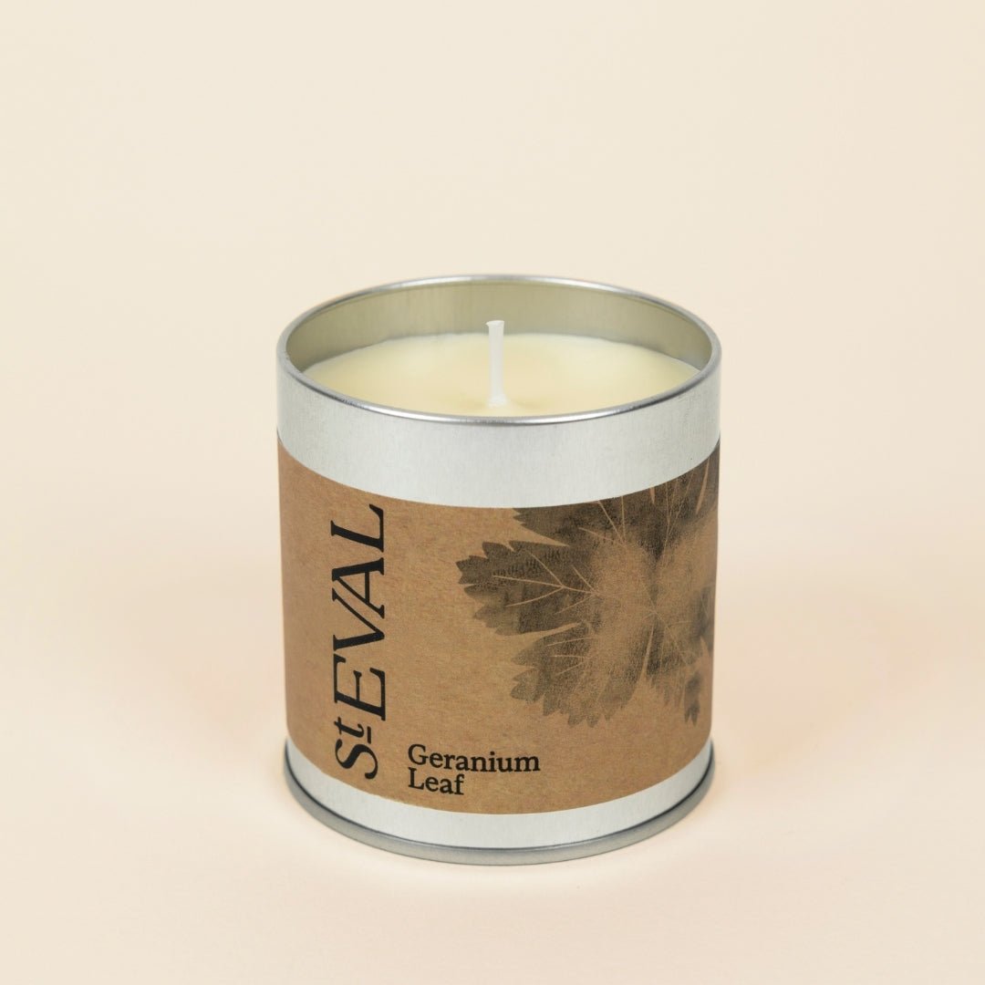 Geranium Leaf Scented Tin Candle - Smallhill Furniture Co.