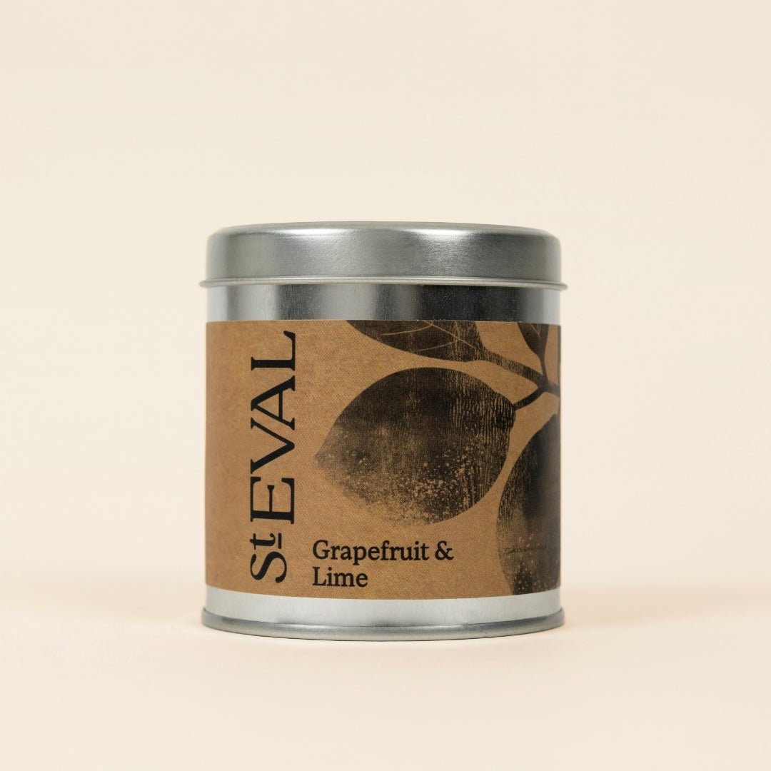 Grapefruit & Lime Scented Tin Candle - Smallhill Furniture Co.