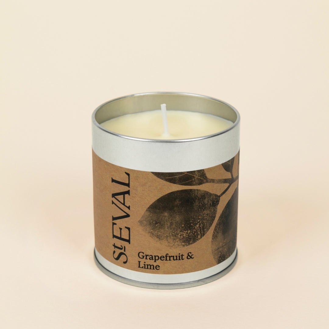 Grapefruit & Lime Scented Tin Candle - Smallhill Furniture Co.