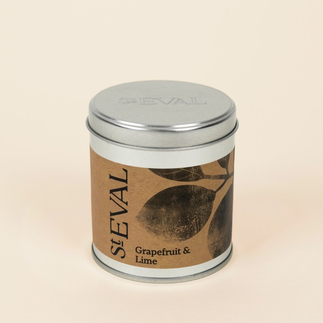 Grapefruit & Lime Scented Tin Candle - Smallhill Furniture Co.