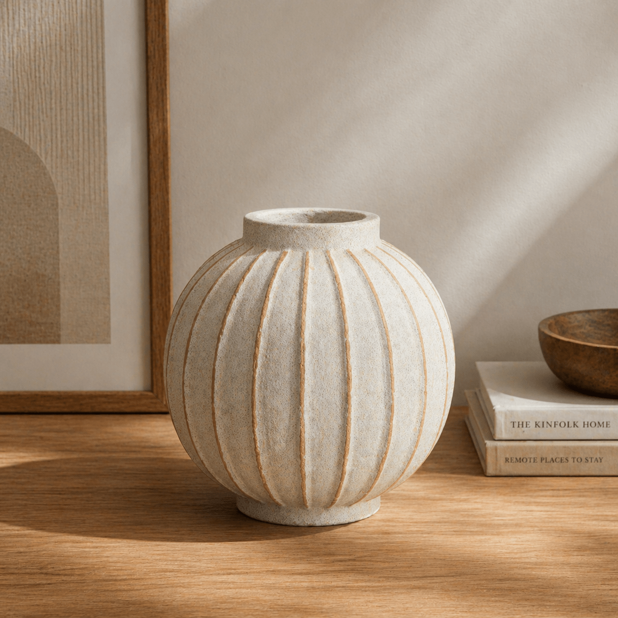 Grove Large Globe Vase - Smallhill Furniture Co.