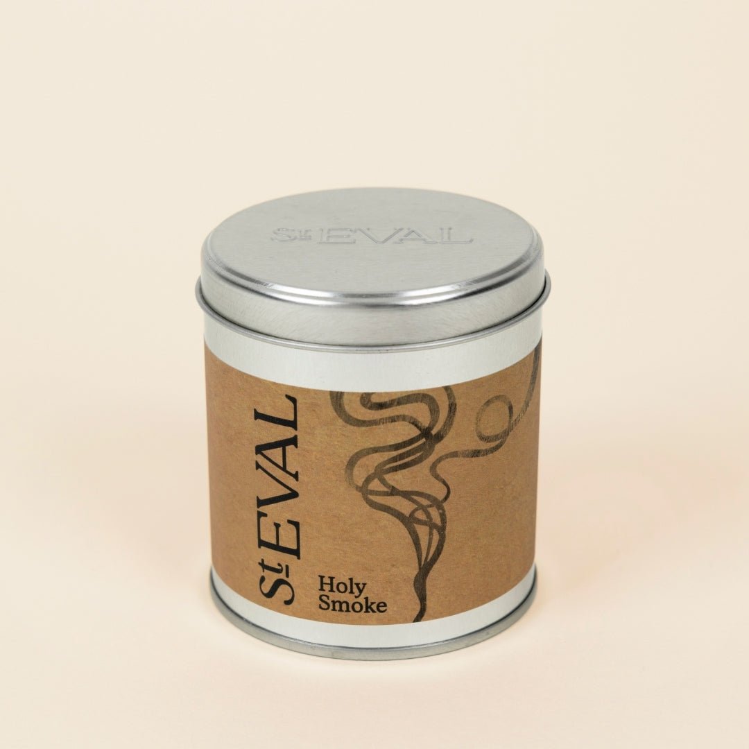 Holy Smoke Scented Tin Candle - Smallhill Furniture Co.