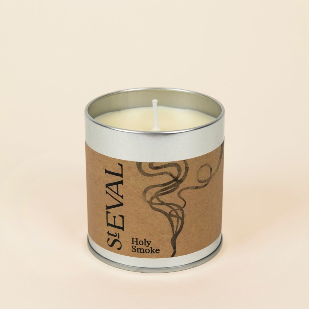 Holy Smoke Scented Tin Candle - Smallhill Furniture Co.