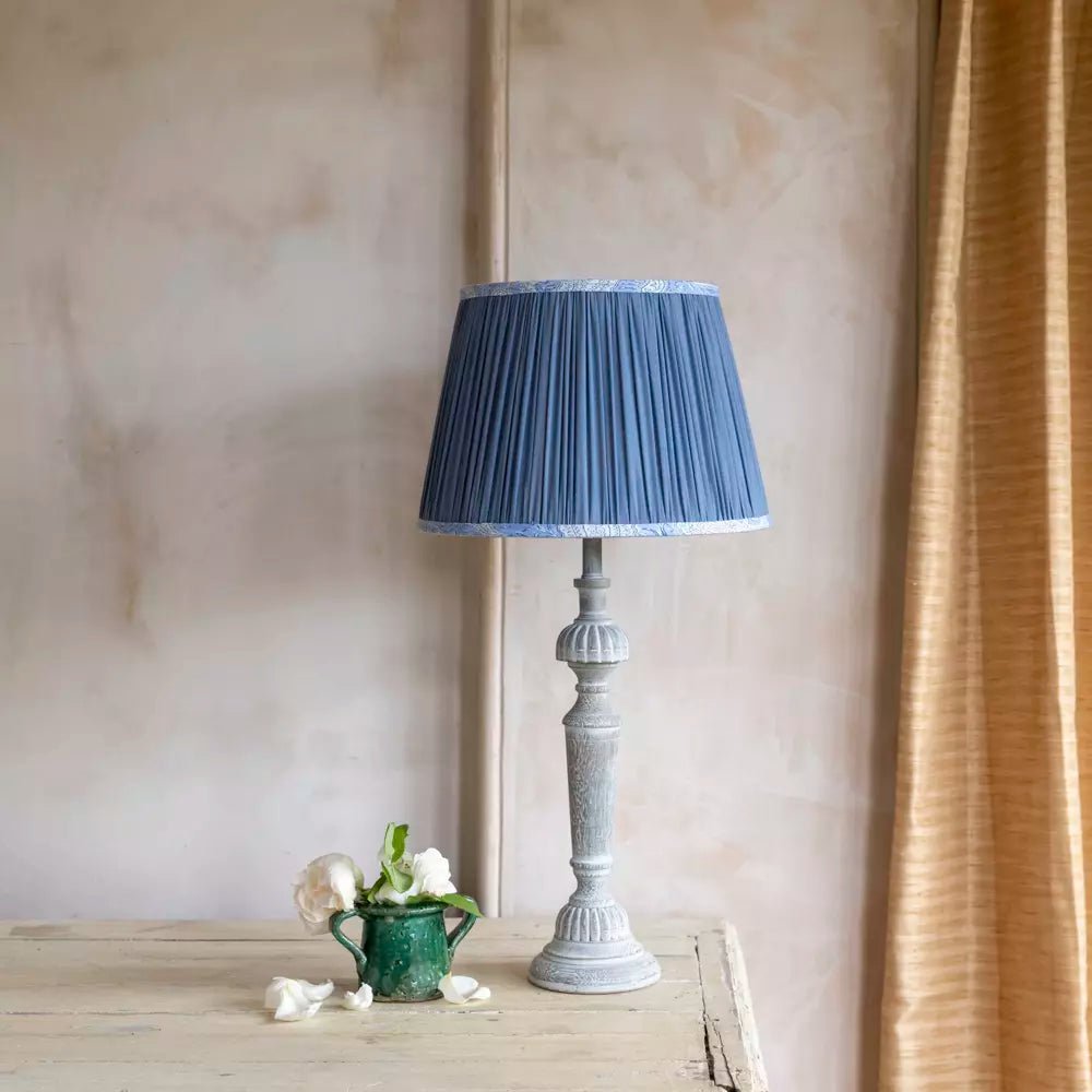 Lamp Base Constance Vintage White - Smallhill Furniture Co.