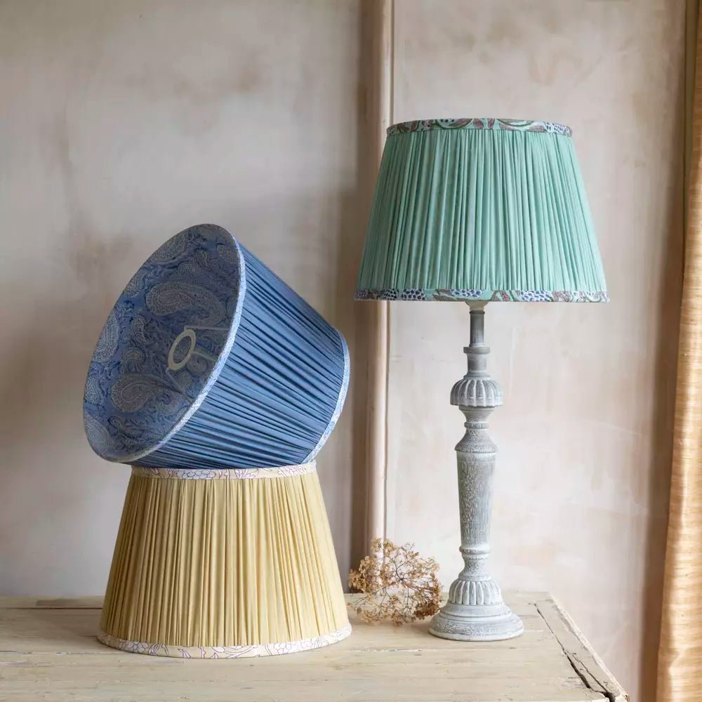 Lamp Base Constance Vintage White - Smallhill Furniture Co.