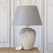 Lamp Ceramic Hortus with Dark Grey Shade - Smallhill Furniture Co.