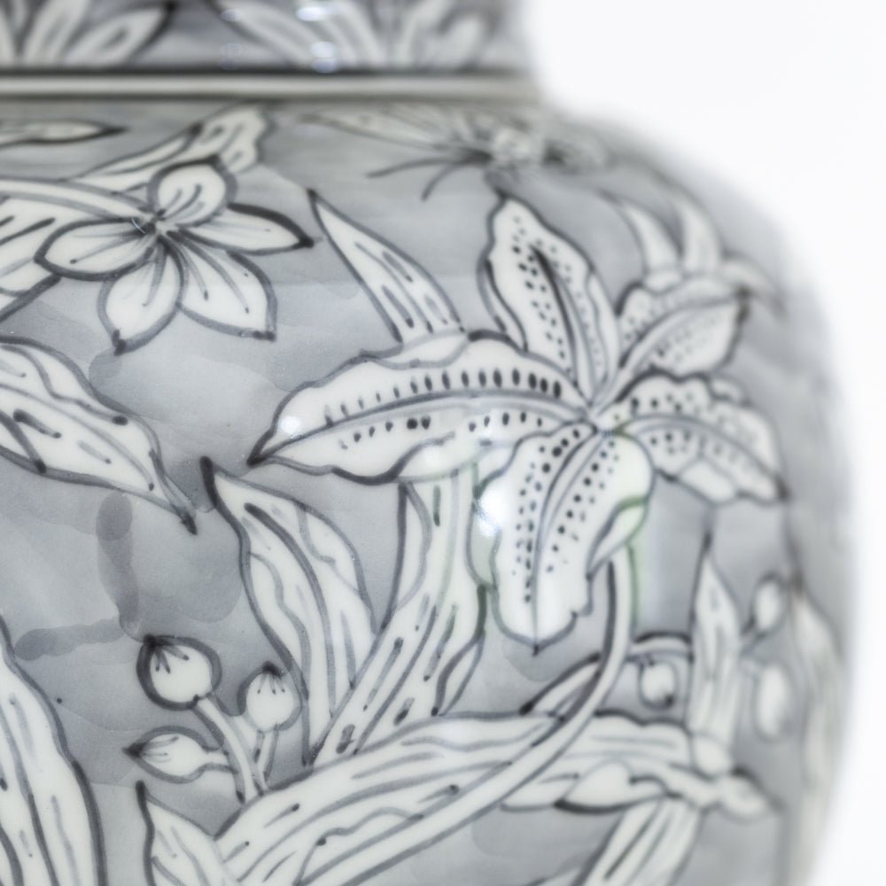 Lamp Morwenna with White Shade - Smallhill Furniture Co.