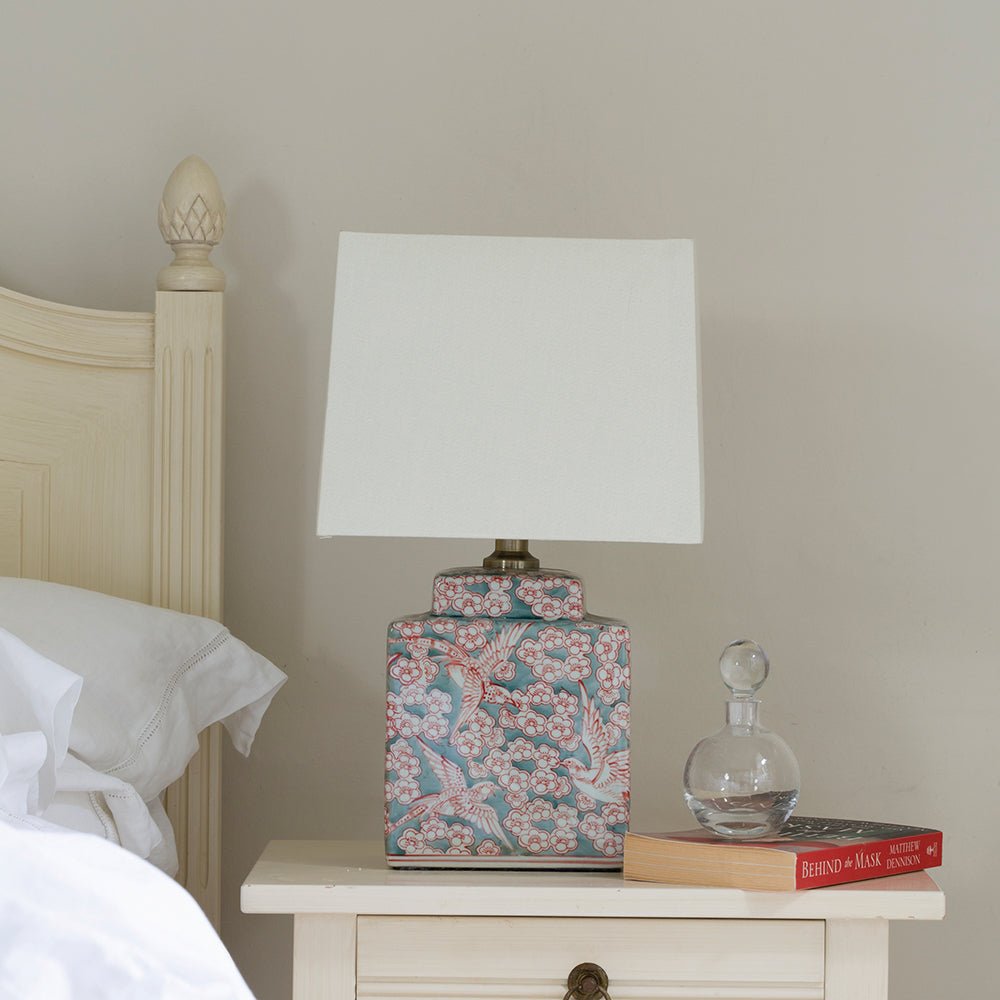 Lamp Printemps With Cream Shade - Smallhill Furniture Co.