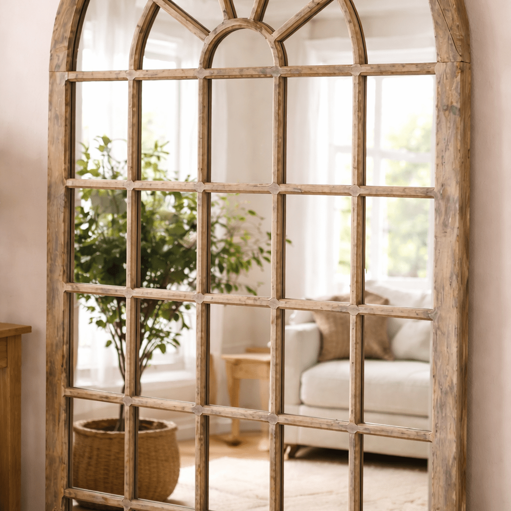 Large Vintage Mirror - Smallhill Furniture Co.