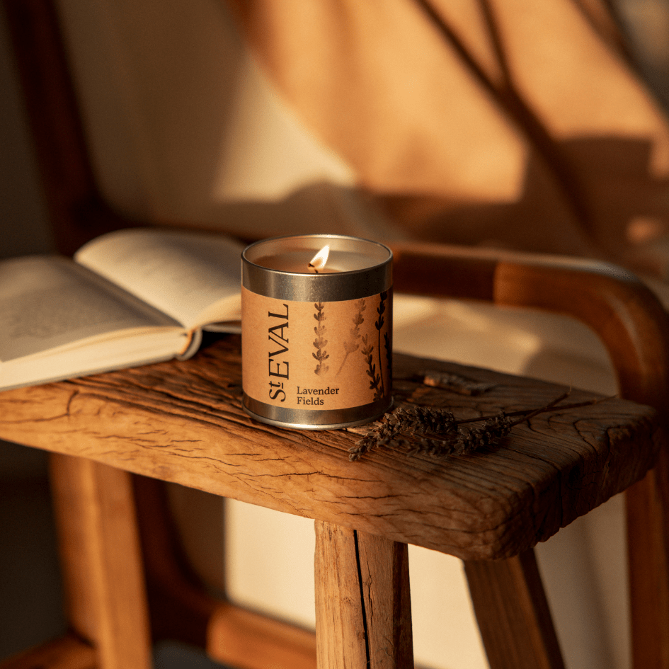 Lavender Fields Scented Tin Candle - Smallhill Furniture Co.
