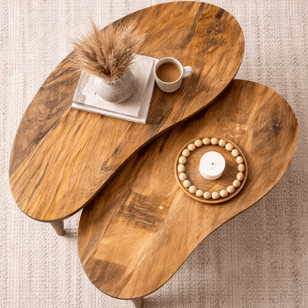 Mangowen Kidney Bean Coffee Table - Smallhill Furniture Co.