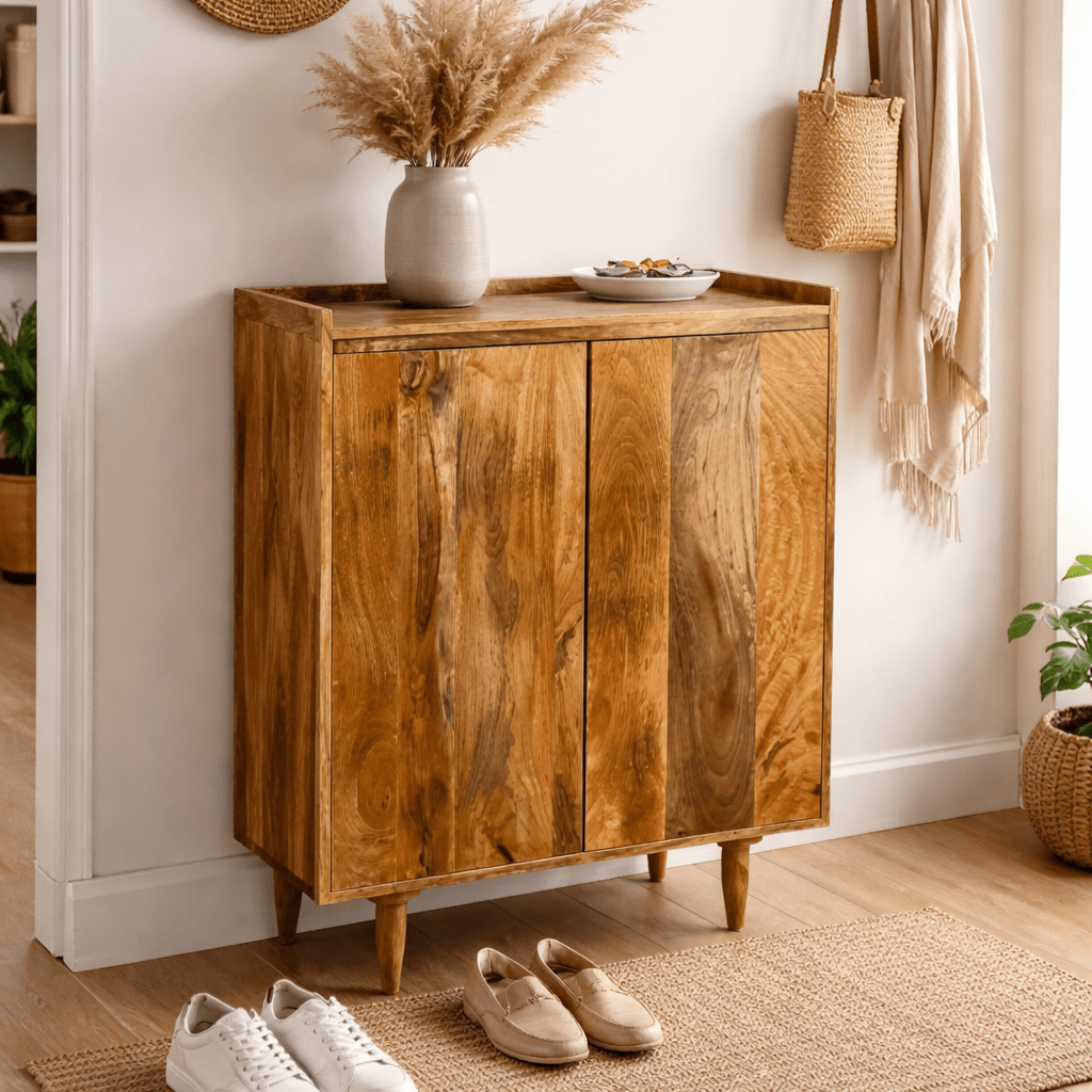 Mangowen Shoe Cupboard - Smallhill Furniture Co.