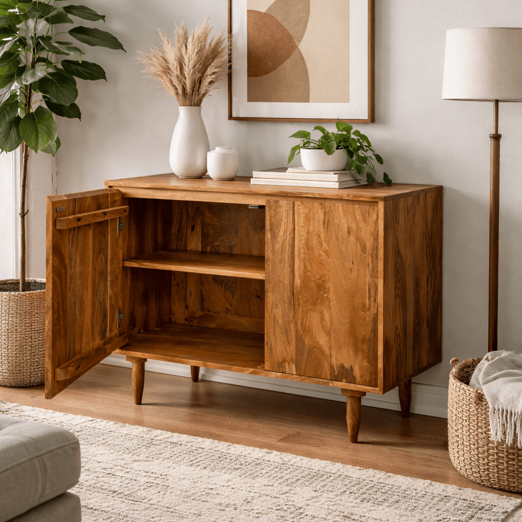Mangowen Small Mango Sideboard - Smallhill Furniture Co.