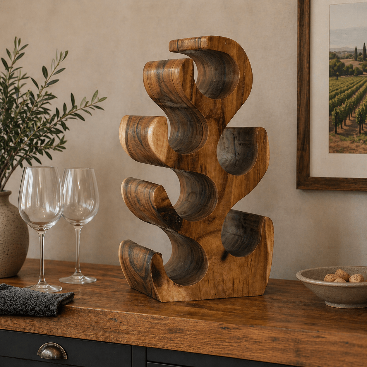 Natures Wine Tree 6 Bottle - Smallhill Furniture Co.