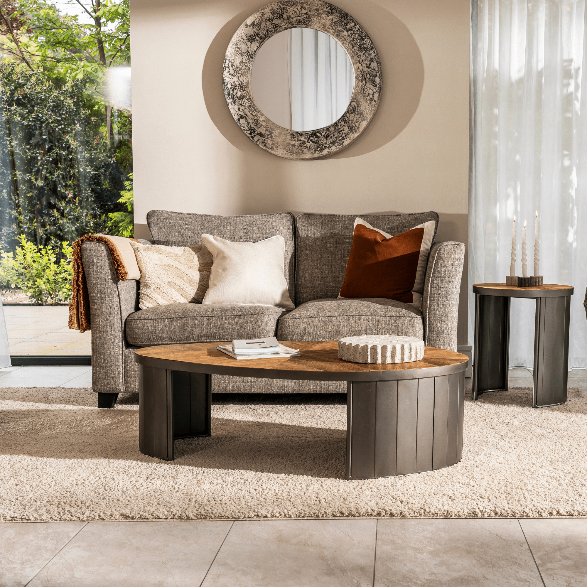 Oban Egg Coffee Table - Smallhill Furniture Co.