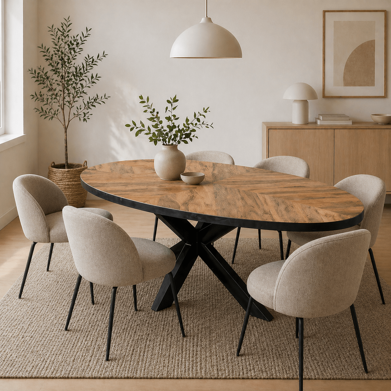 Oban Oval Dining Table - Smallhill Furniture Co.