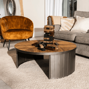 Oban Round Coffee Table - Smallhill Furniture Co.