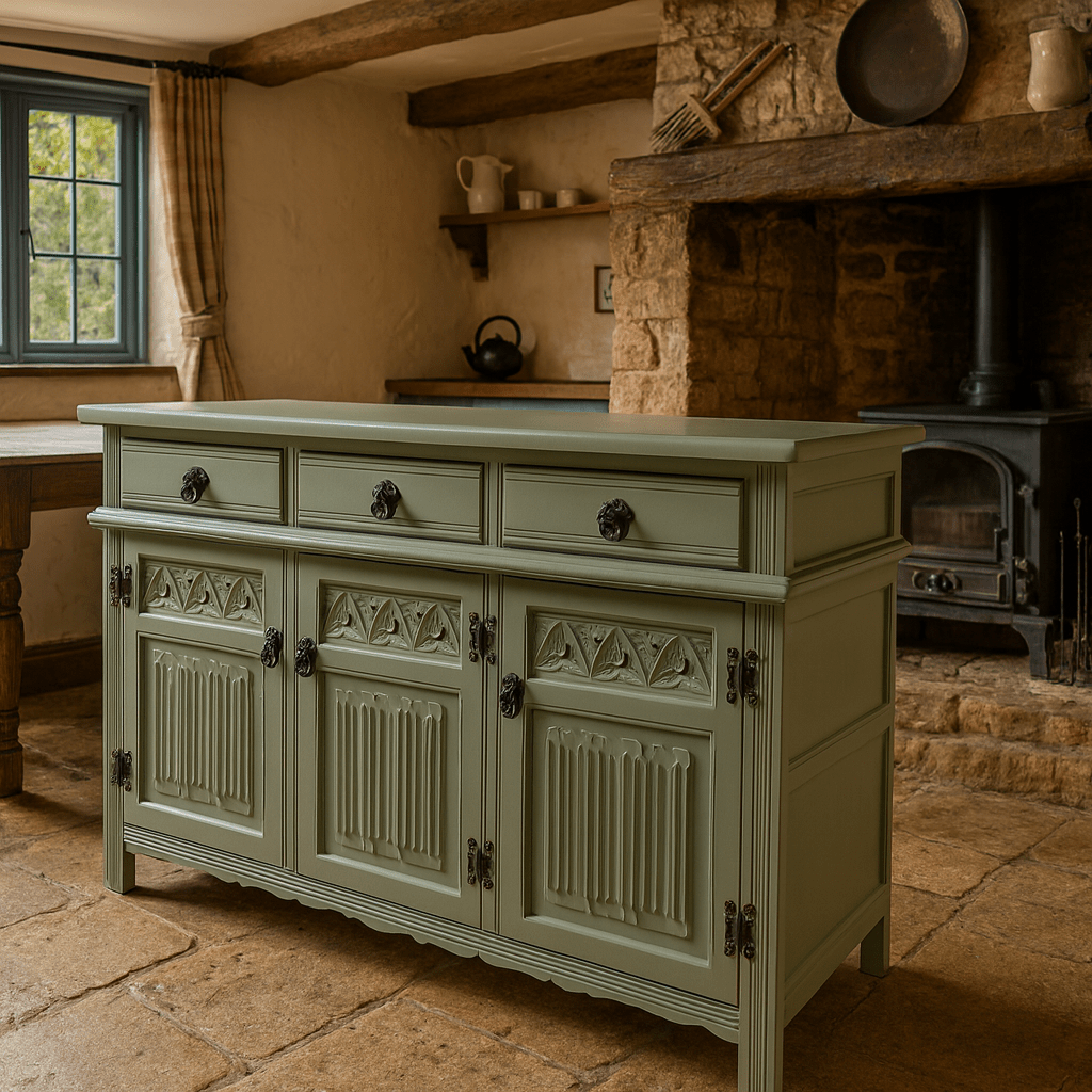 Old Charm 3 Door Sideboard 'Mizzle' - Smallhill Furniture Co.