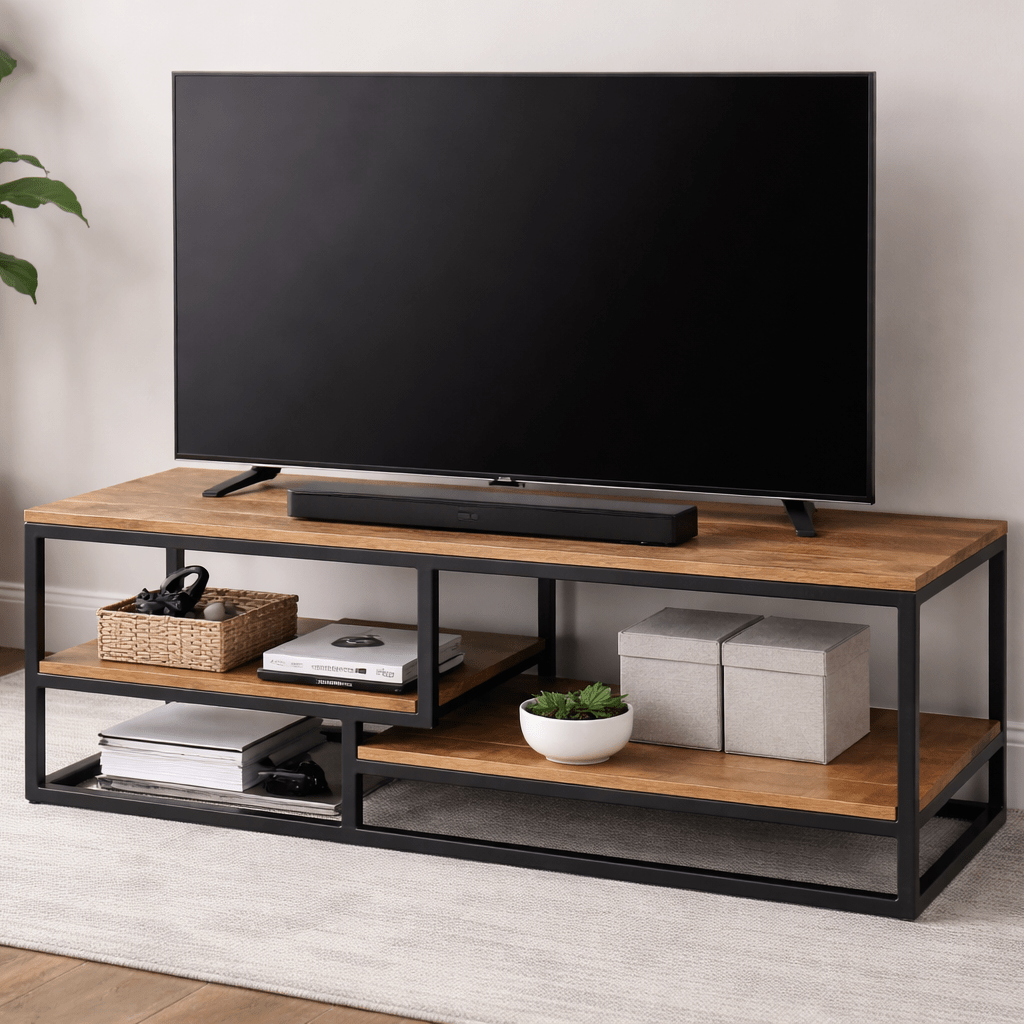Old Empire 1.2m Media Unit - Smallhill Furniture Co.