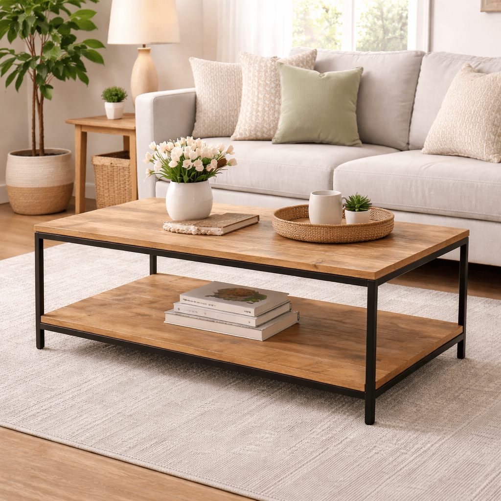 Old Empire Rectangle Coffee Table - Smallhill Furniture Co.