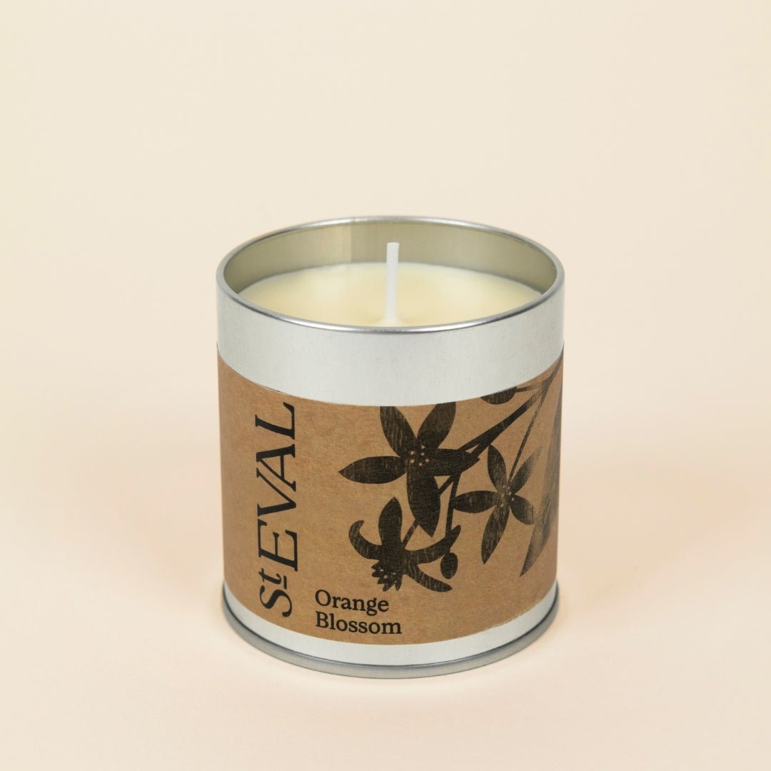 Orange Blossom Scented Tin Candle - Smallhill Furniture Co.