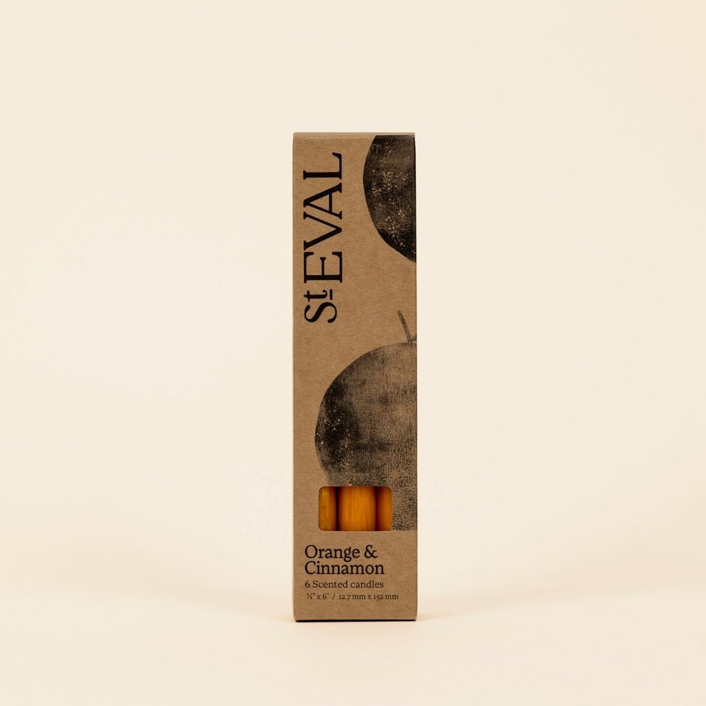 Orange & Cinnamon Mini Fragranced Candles - Smallhill Furniture Co.