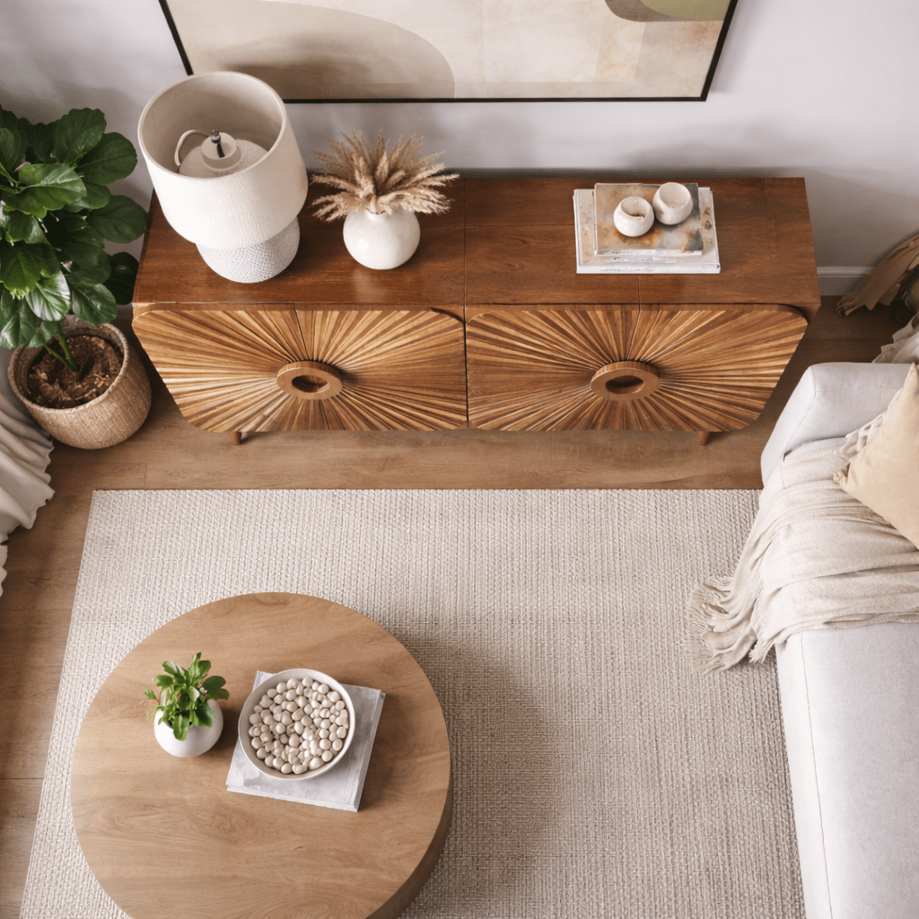 Rajas Wooden Sideboard - Smallhill Furniture Co.