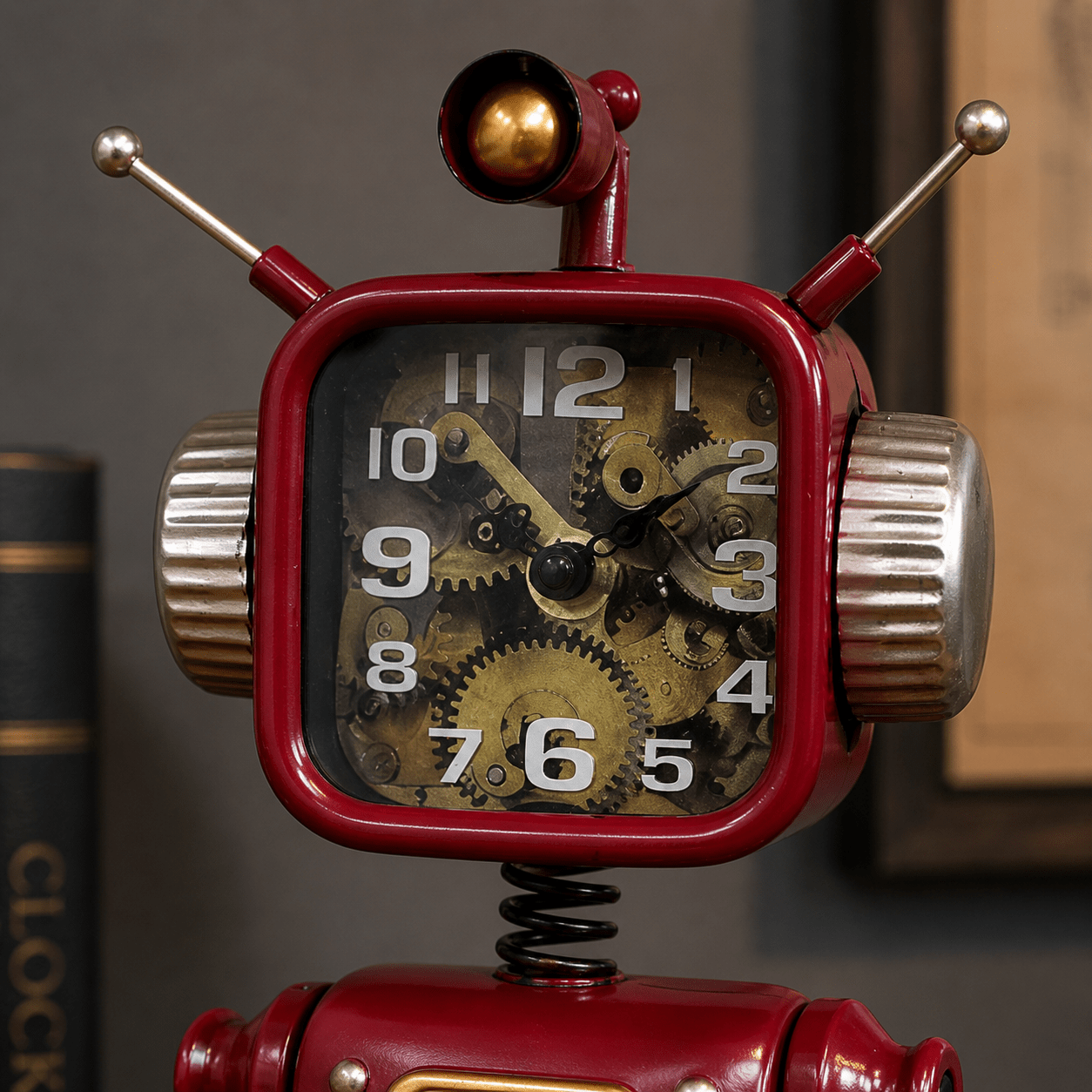 Red Robot Clock - Smallhill Furniture Co.