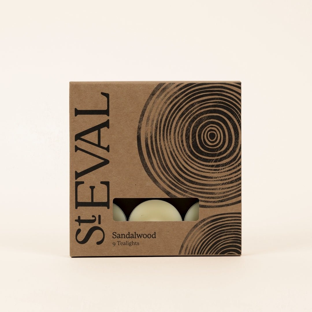 Sandalwood Scented Tealights - Smallhill Furniture Co.