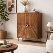 Sanpur Wooden 2 Door Cabinet - Smallhill Furniture Co.