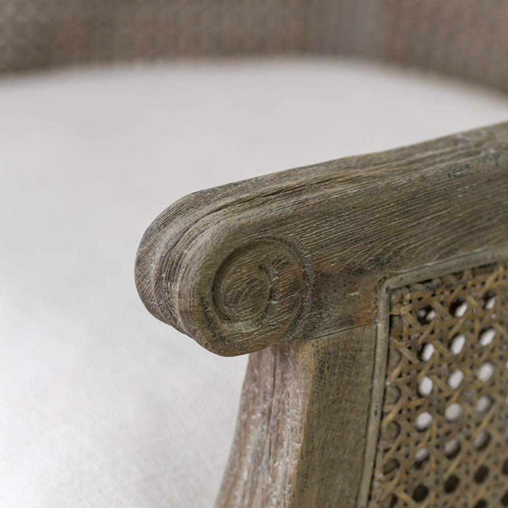 Sari Rattan Chair Ivory - Smallhill Furniture Co.