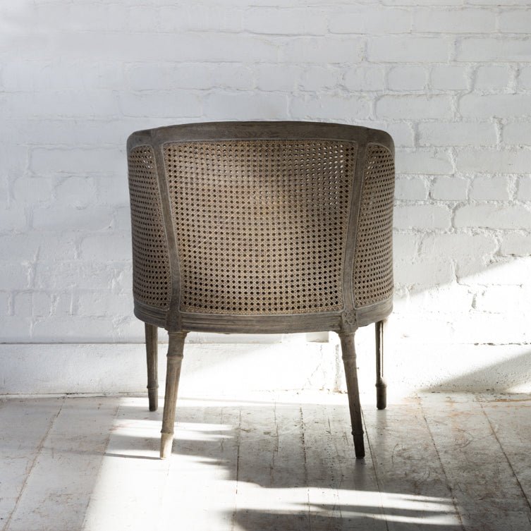 Sari Rattan Chair Ivory - Smallhill Furniture Co.