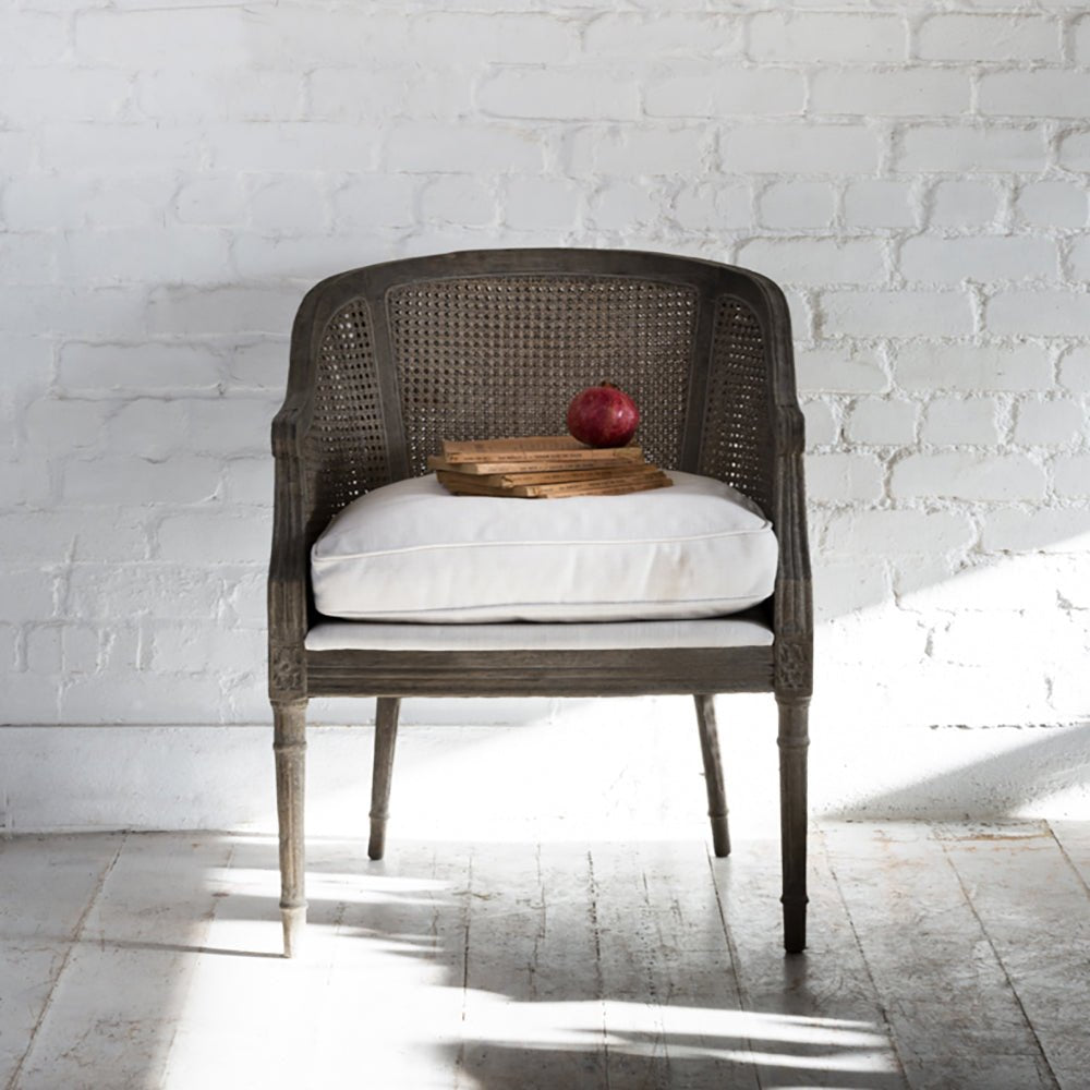 Sari Rattan Chair Ivory - Smallhill Furniture Co.