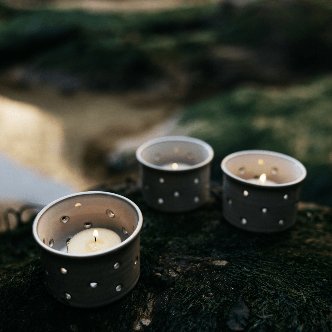 Sea Moss & Driftwood Scented Tealights - Smallhill Furniture Co.