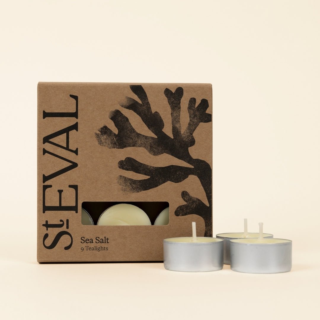 Sea Salt Scented Tealights - Smallhill Furniture Co.