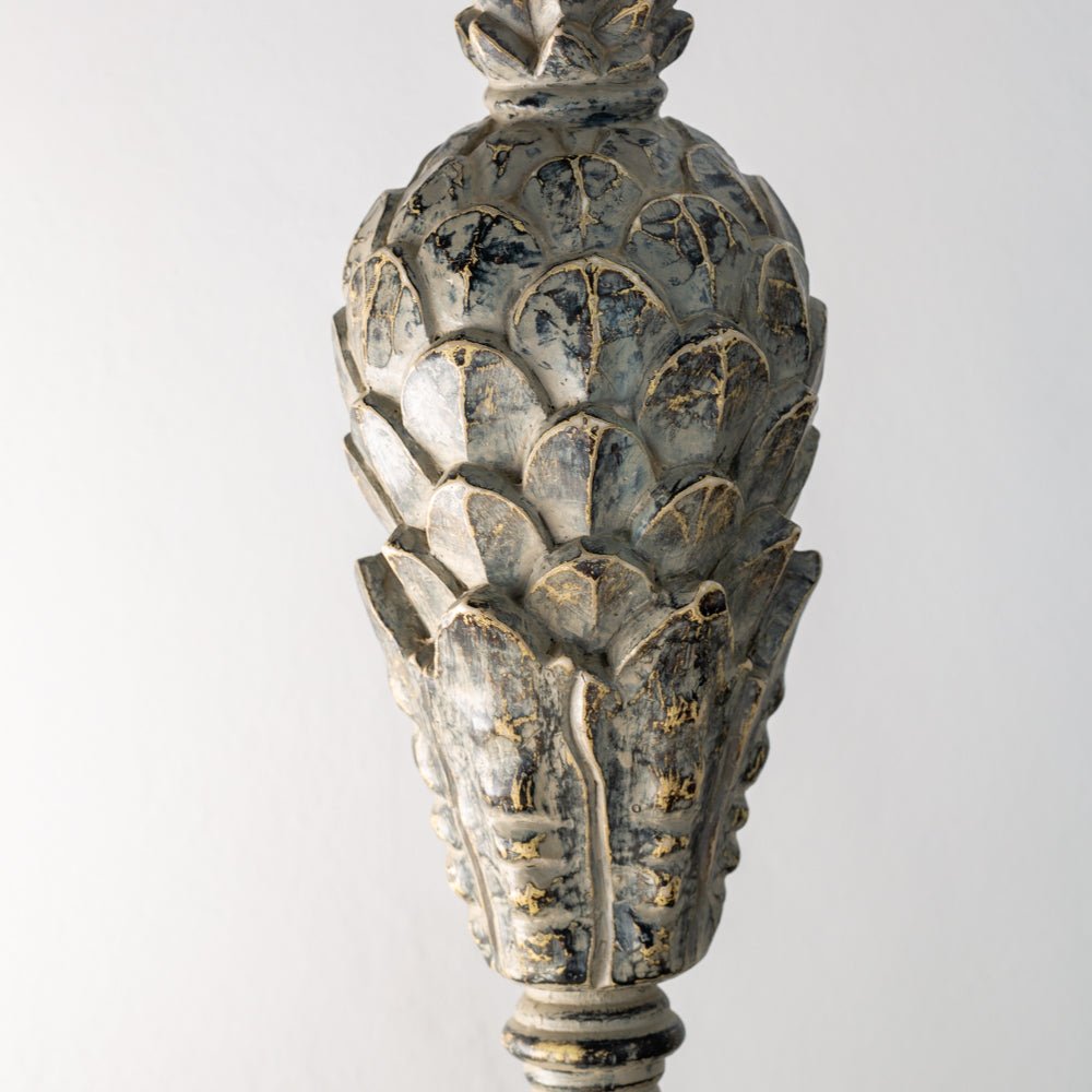 Table Lamp Lyla Flint Limewash - Smallhill Furniture Co.